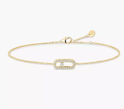 [Marin-Jewelry]MS CARES FULL DIAMOND BRACELET