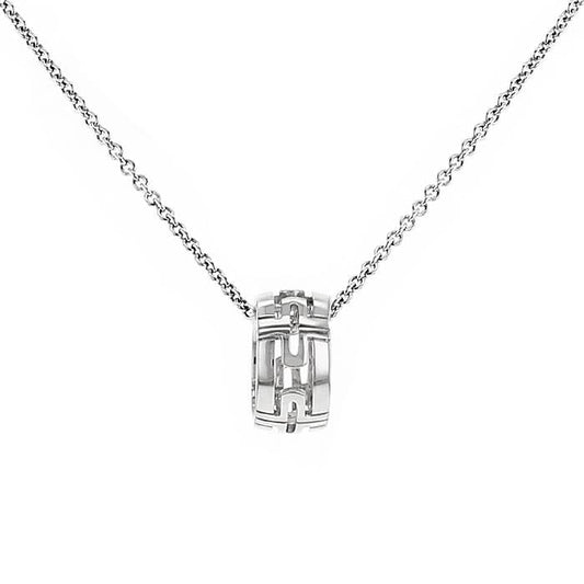 [Marin]PARENTESI NECKLACE SILVER