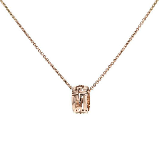 [Marin]PARENTESI NECKLACE PINK GOLD