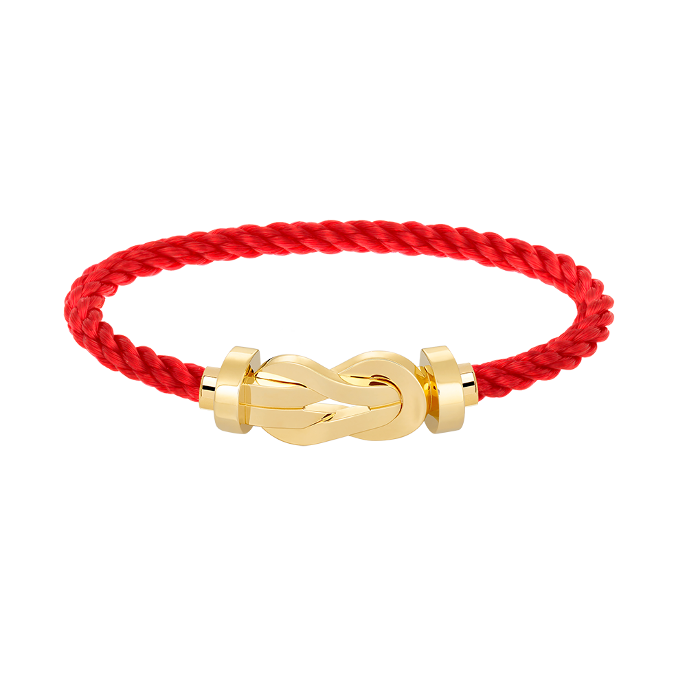 [Marin-Jewelry]CHANCE LARGE 8 FIGURE BUCKLE NO DIAMOND BRACELET GOLD