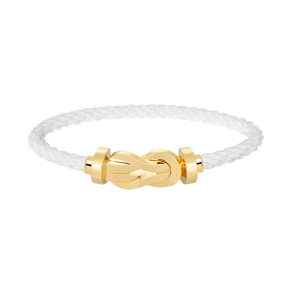 [Marin-Jewelry]CHANCE LARGE 8 FIGURE BUCKLE NO DIAMOND BRACELET GOLD