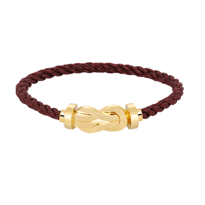 [Marin-Jewelry]CHANCE LARGE 8 FIGURE BUCKLE NO DIAMOND BRACELET GOLD