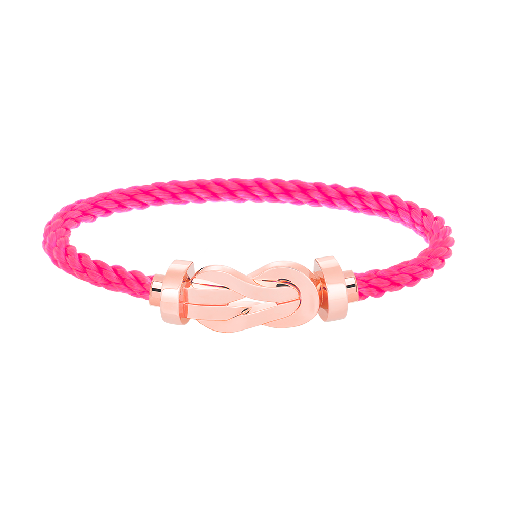 [Marin]CHANCE LARGE 8 FIGURE BUCKLE NO DIAMOND BRACELET ROSE GOLD