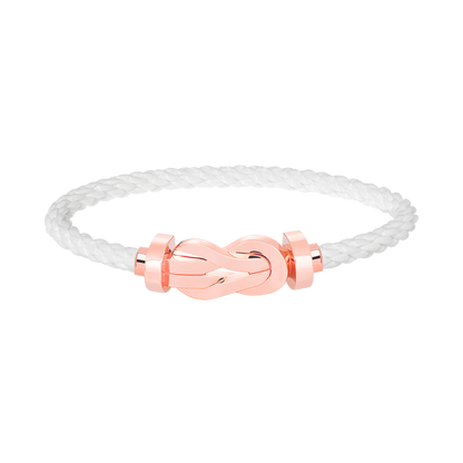 [Marin]CHANCE LARGE 8 FIGURE BUCKLE NO DIAMOND BRACELET ROSE GOLD