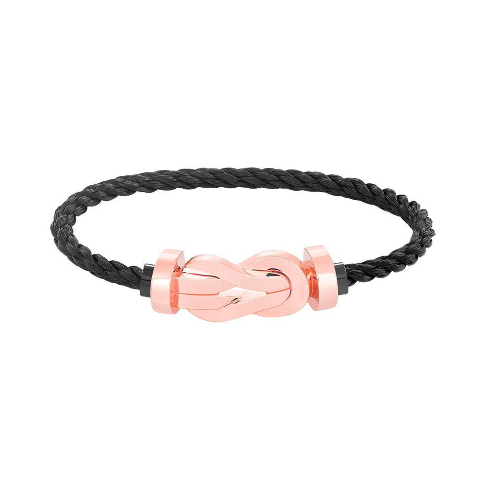 [Marin]CHANCE LARGE 8 FIGURE BUCKLE NO DIAMOND BRACELET ROSE GOLD