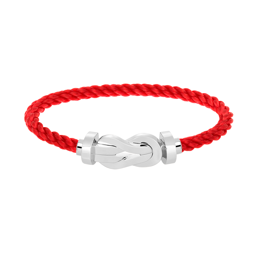 [Marin-Jewelry]CHANCE LARGE 8 FIGURE BUCKLE NO DIAMOND BRACELET SILVER
