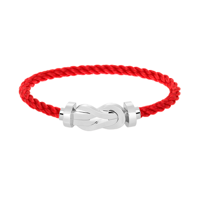 [Marin-Jewelry]CHANCE LARGE 8 FIGURE BUCKLE NO DIAMOND BRACELET SILVER