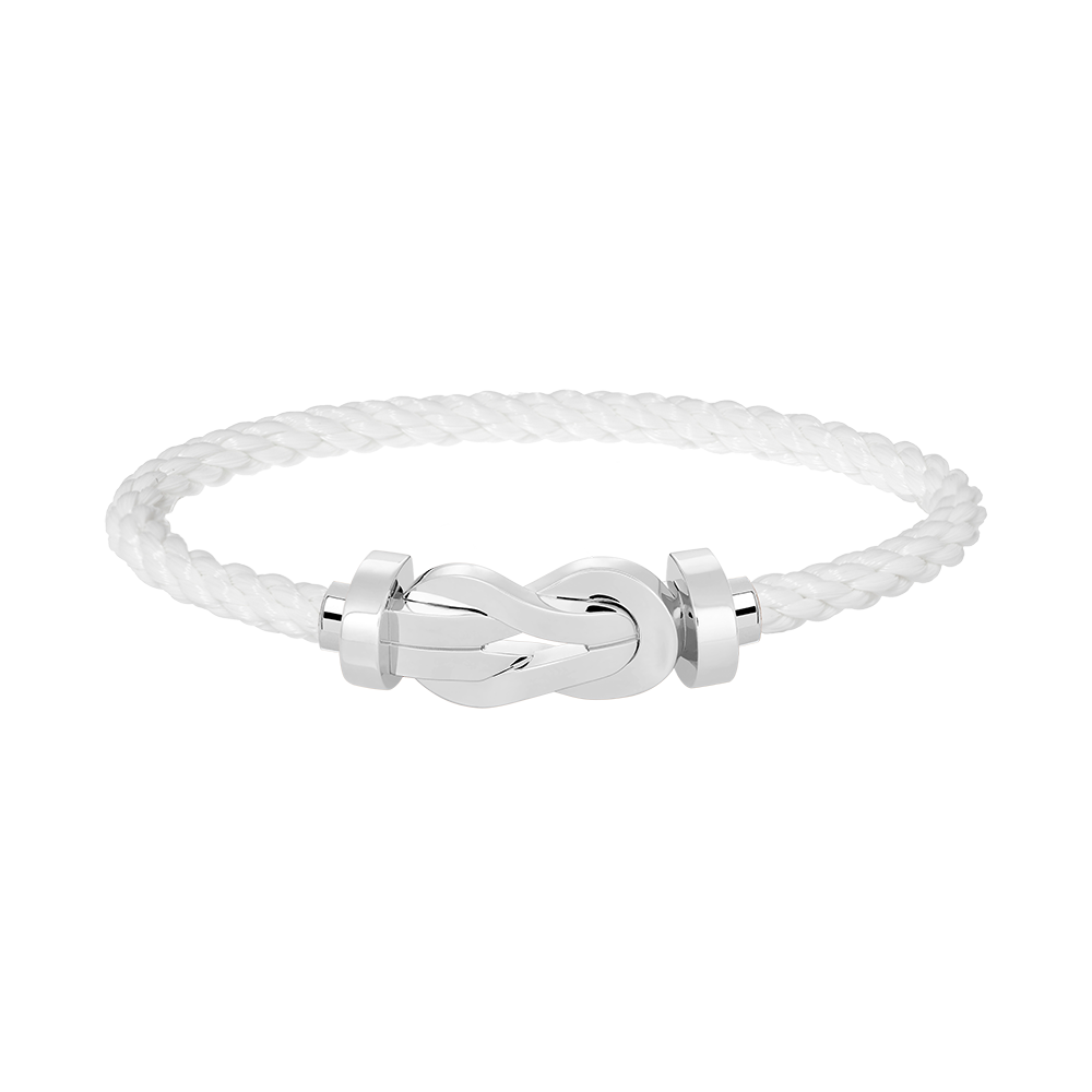 [Marin-Jewelry]CHANCE LARGE 8 FIGURE BUCKLE NO DIAMOND BRACELET SILVER