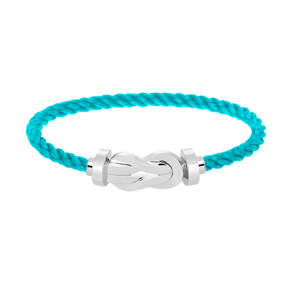 [Marin]CHANCE LARGE 8 FIGURE BUCKLE NO DIAMOND BRACELET SILVER