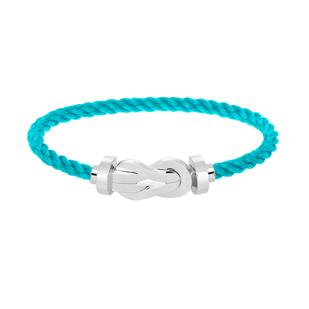 [Marin]CHANCE LARGE 8 FIGURE BUCKLE NO DIAMOND BRACELET SILVER