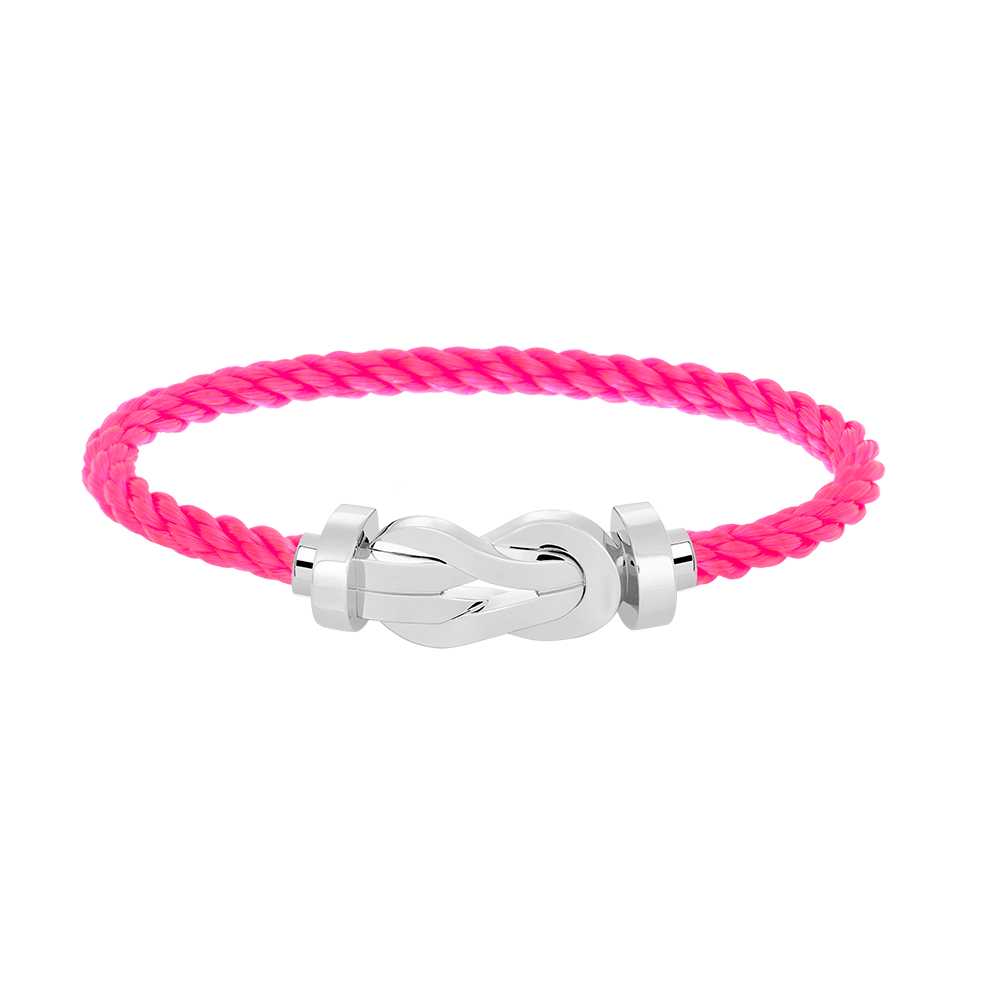 [Marin]CHANCE LARGE 8 FIGURE BUCKLE NO DIAMOND BRACELET SILVER