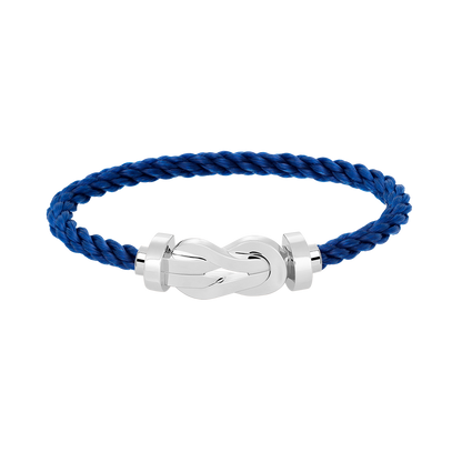 [Marin]CHANCE LARGE 8 FIGURE BUCKLE NO DIAMOND BRACELET SILVER
