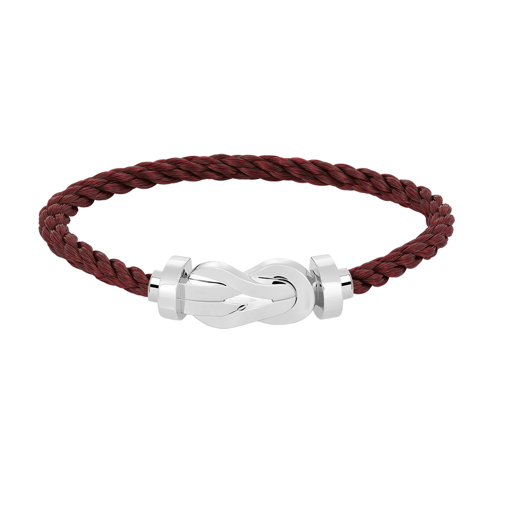 [Marin-Jewelry]CHANCE LARGE 8 FIGURE BUCKLE NO DIAMOND BRACELET SILVER