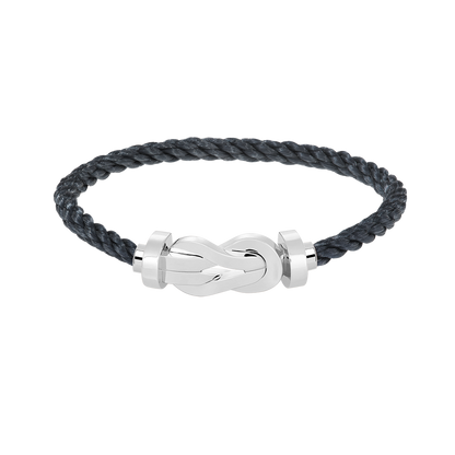 [Marin-Jewelry]CHANCE LARGE 8 FIGURE BUCKLE NO DIAMOND BRACELET SILVER