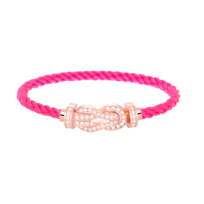 [Marin-Jewelry]CHANCE LARGE 8 FIGURE BUCKLE FULL DIAMOND BRACELET Marin-Jewelry GOLD