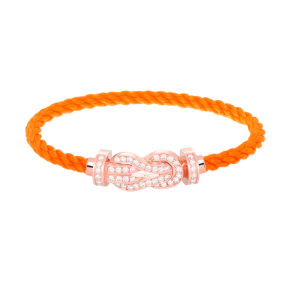 [Marin-Jewelry]CHANCE LARGE 8 FIGURE BUCKLE FULL DIAMOND BRACELET Marin-Jewelry GOLD
