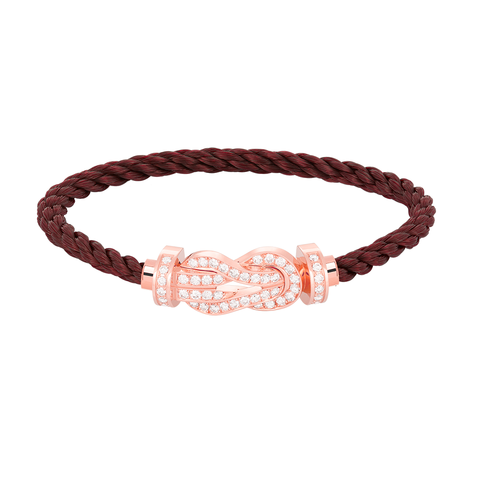 [Marin-Jewelry]CHANCE LARGE 8 FIGURE BUCKLE FULL DIAMOND BRACELET Marin-Jewelry GOLD