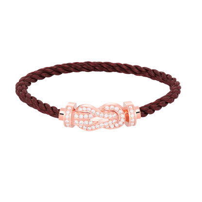 [Marin-Jewelry]CHANCE LARGE 8 FIGURE BUCKLE FULL DIAMOND BRACELET Marin-Jewelry GOLD