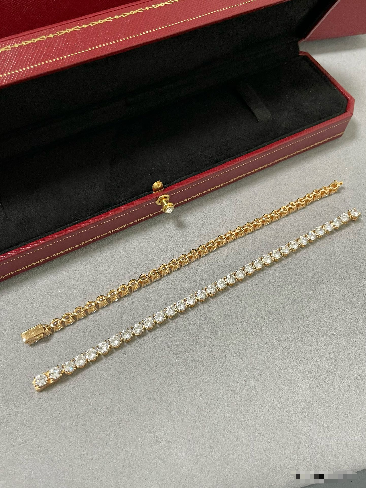 [Marin jewelrys]TENNIS BRACELET WITH FULL DIAMOND SETTING