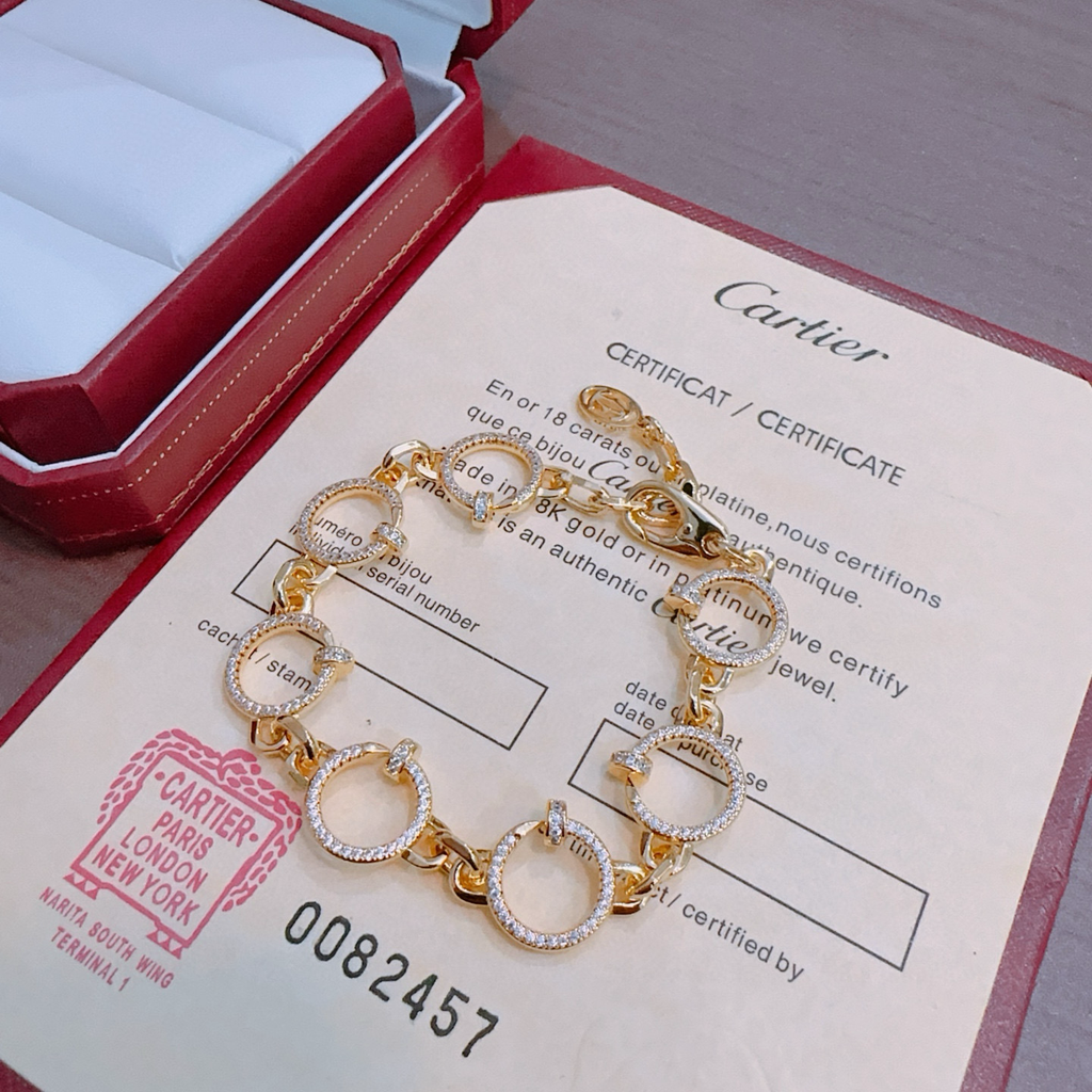 [Marin Jewelry] LOVE&JUSTE BRACELET DIAMONDS