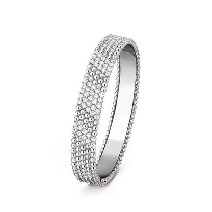 [Marin]  FIVE-ROW DIAMOND BRACELET