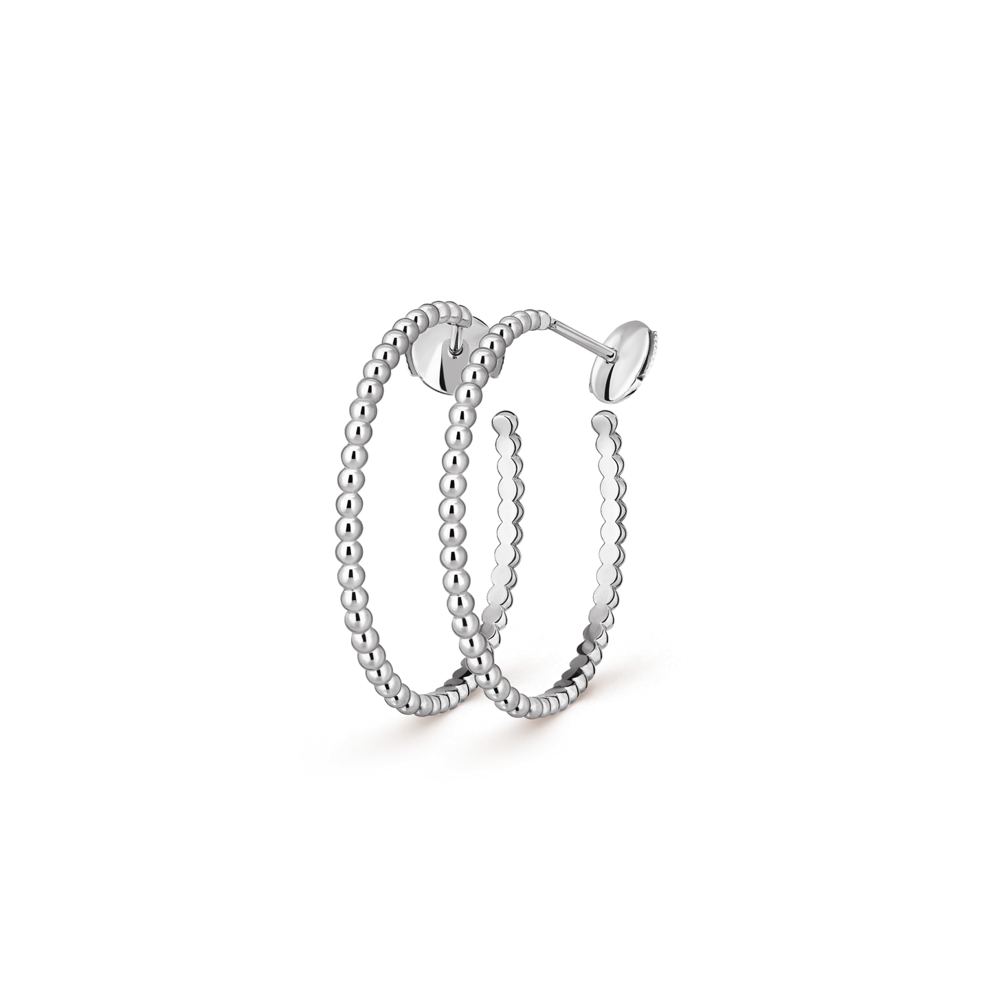 [Marin] SMOOTH BEAD STUD EARRINGS