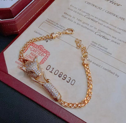 [Marin-Jewelry Jewelry] PANTHERE  BRACELET DIAMONDS