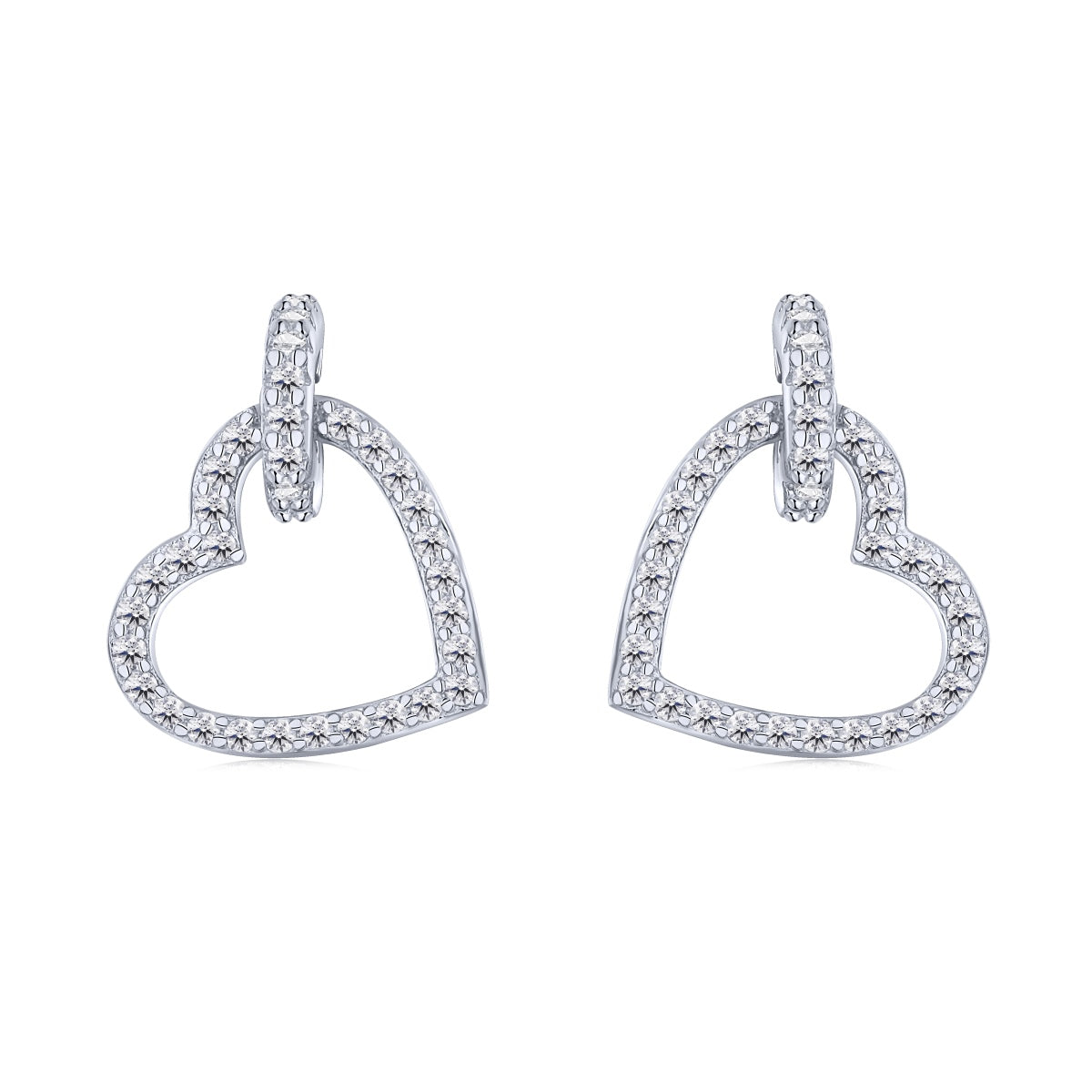 [Marin Jewelry]Dainty Heart Shape Earrings