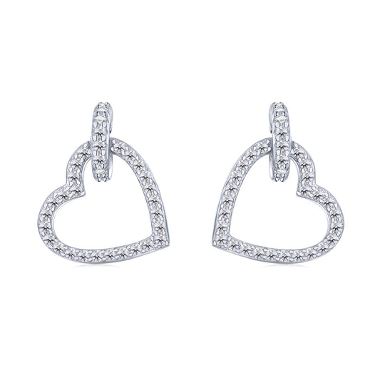 [Marin Jewelry]Dainty Heart Shape Earrings