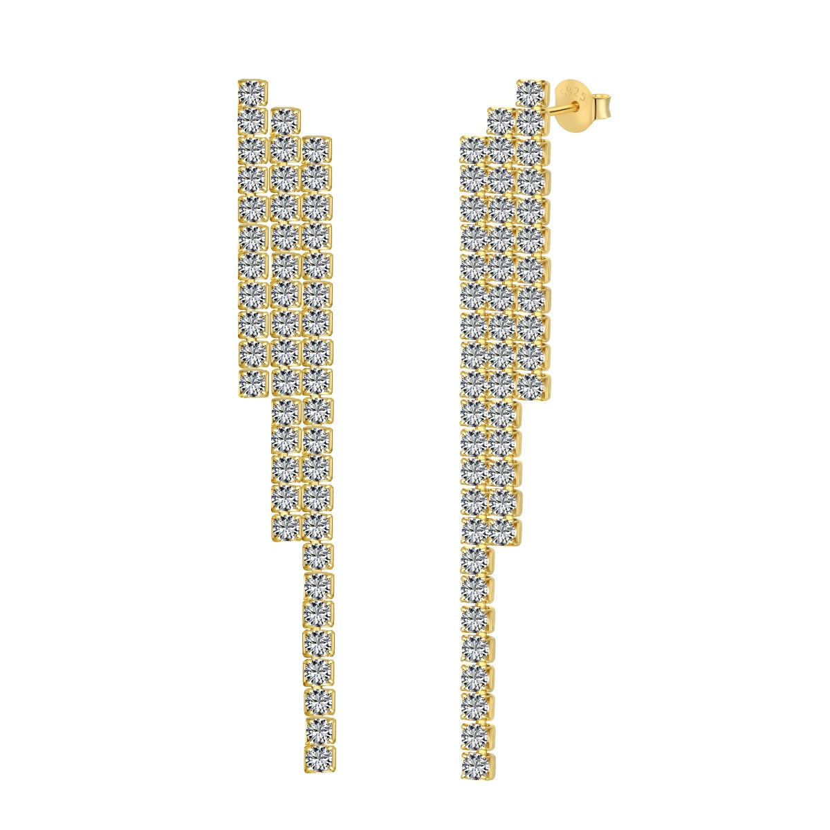 [Marin Jewelry]Luxurious Dainty Banquet Earrings