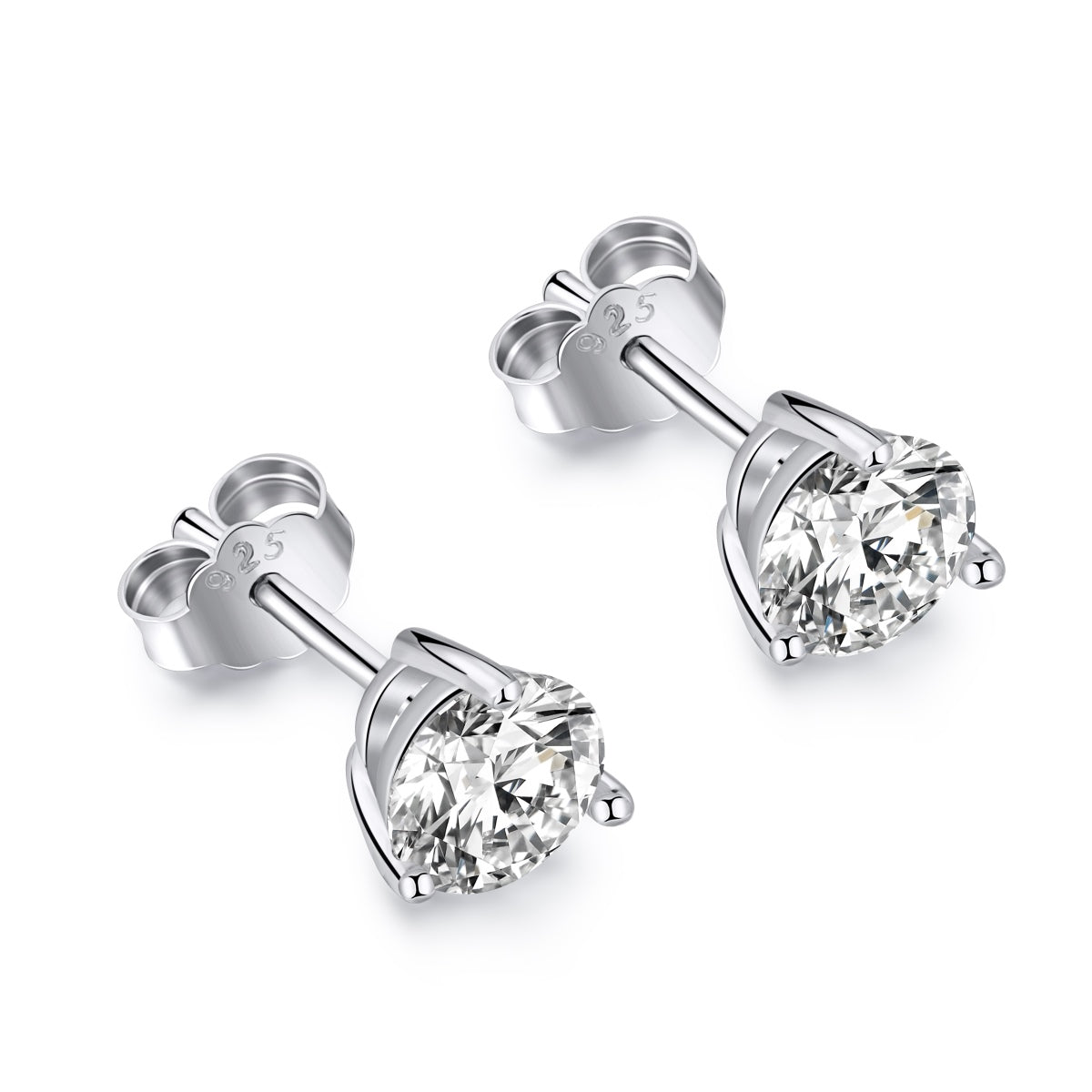 [Marin Jewelry]Dainty Round Shape Earrings
