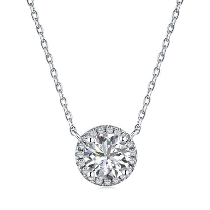 [Marin Jewelry]Luxurious Round Cut Necklace
