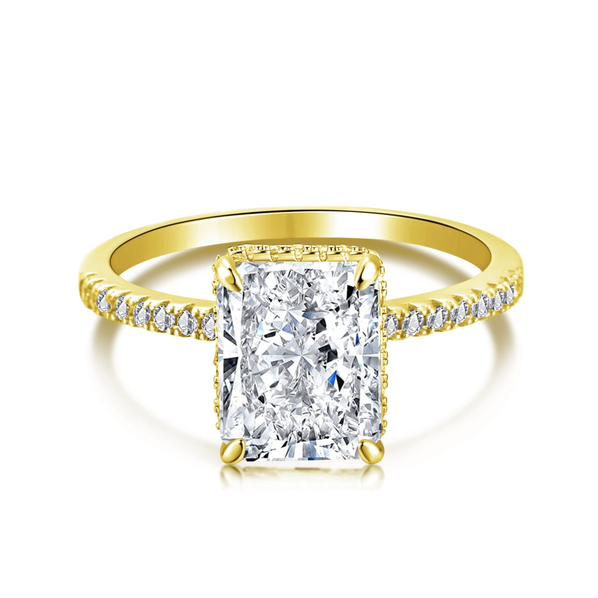 [Marin Jewelry]4.0 Carat Luxurious Engagement Ring