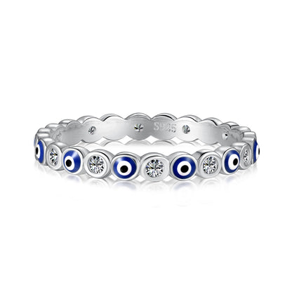 [Marin Jewelry]Sparkling Vibrant Round Shape Daily Ring