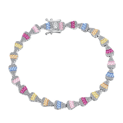 [Marin Jewelry]Radiant Water Drop Shape Daily Bracelet