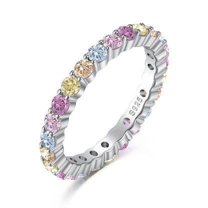 [Marin Jewelry]Elegant Vivid Round Cut Daily Ring