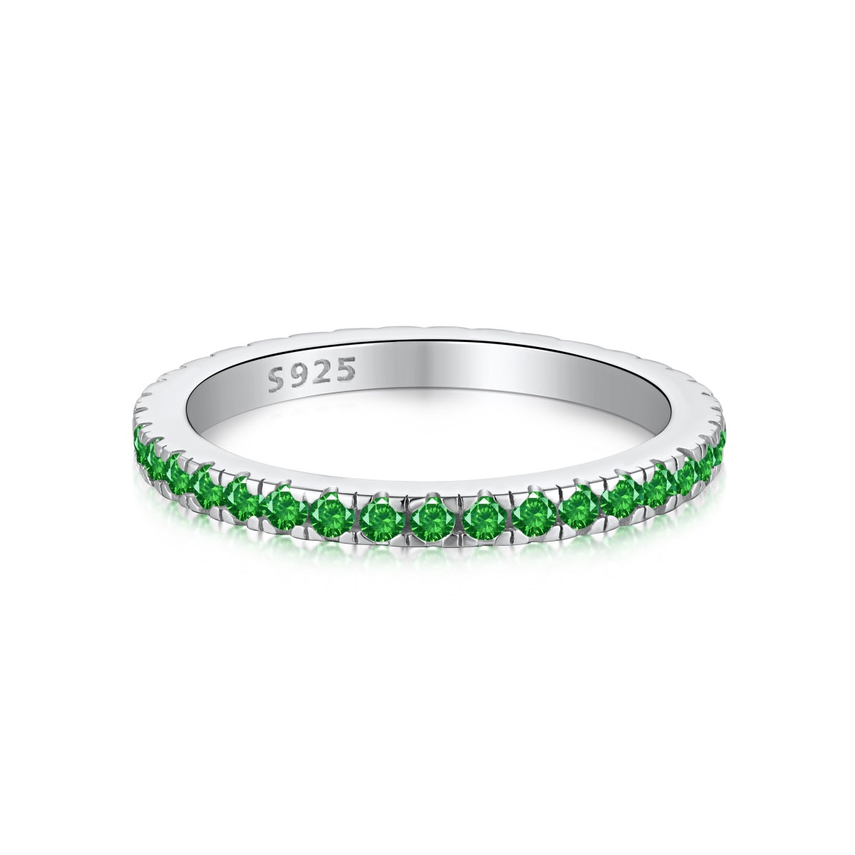[Marin Jewelry]Delicate Sparkling Round Cut Daily Ring