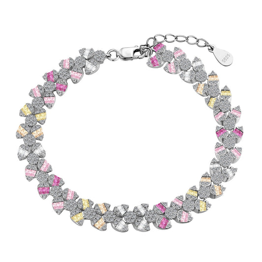 [Marin Jewelry]Dainty Exquisite Flower Shape Daily Bracelet