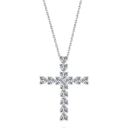 [Marin Jewelry]Radiant Cross Shape Necklace