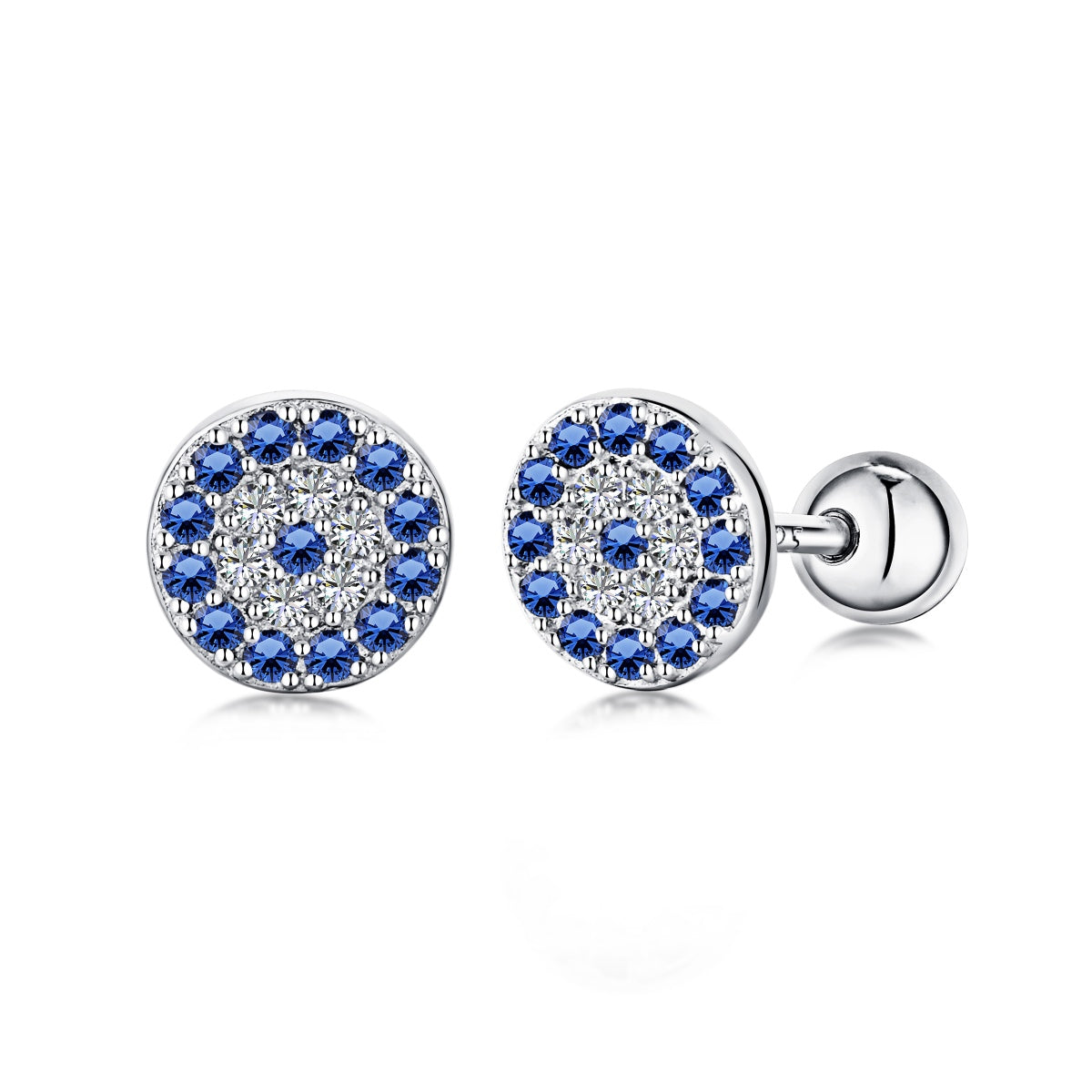 [Marin Jewelry]Devil's Eye Ear Bone Nail Earrings