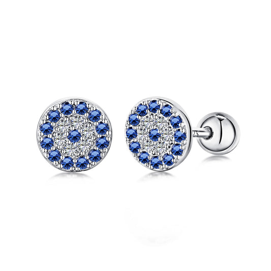 [Marin Jewelry]Devil's Eye Ear Bone Nail Earrings