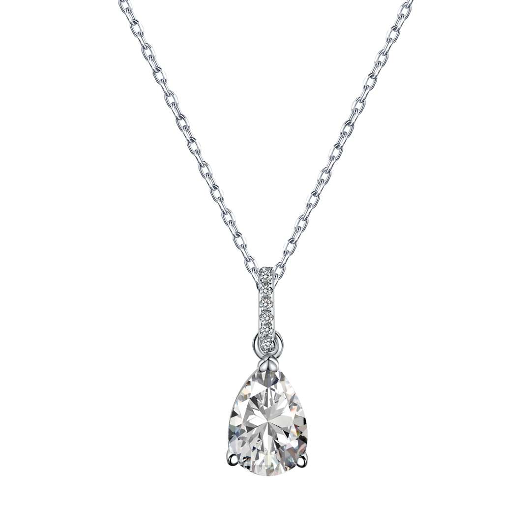 [Marin Jewelry]Delicate Water Drop Shape Fashion Necklace