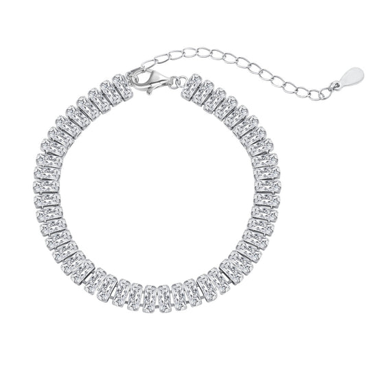 [Marin Jewelry]Exquisite Emerald Cut Daily Bracelet