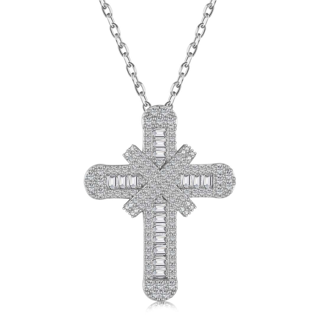 [Marin Jewelry]Gypsophila With Dimonds Necklace