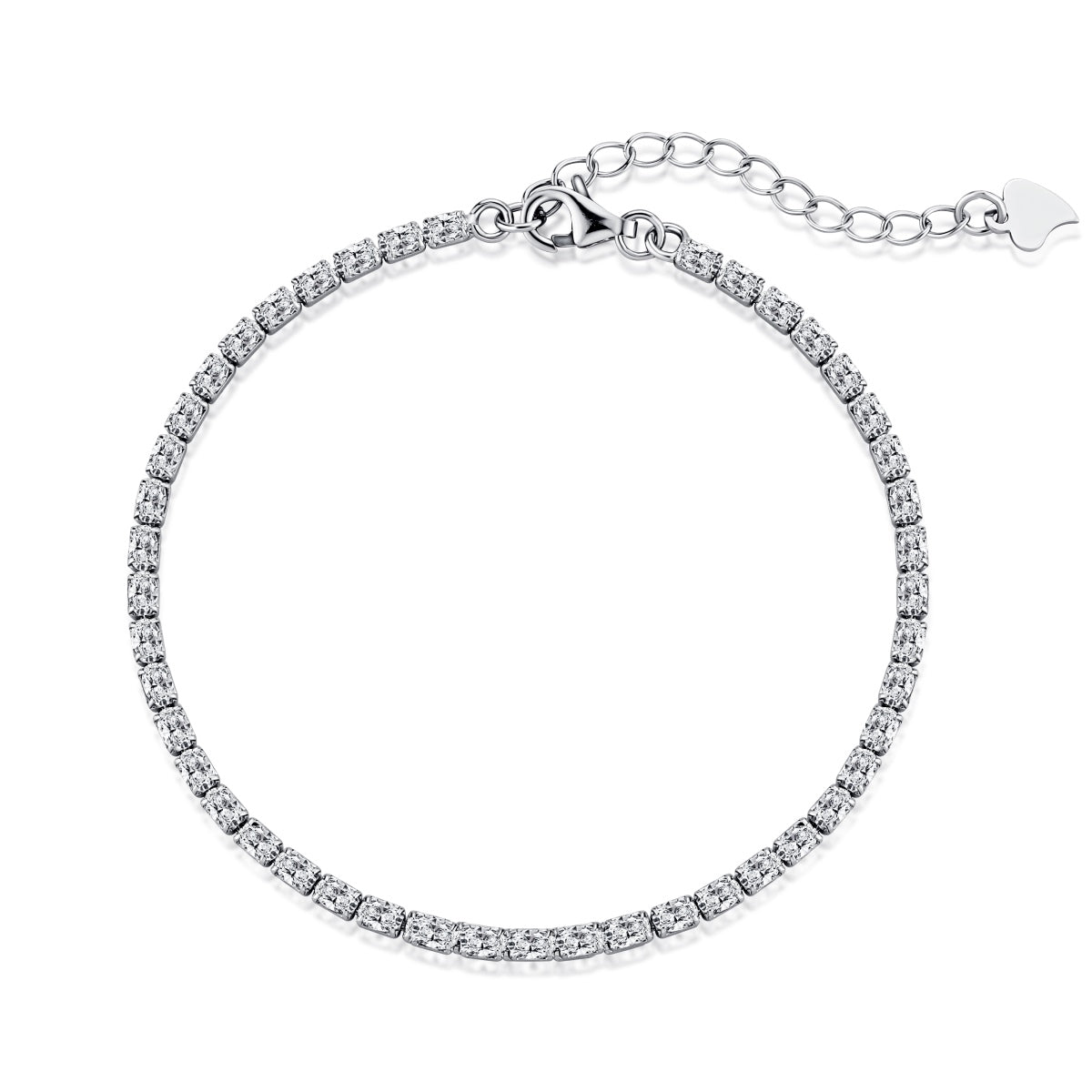[Marin Jewelry]Elegant Emerald Cut Daily Bracelet