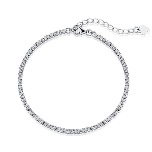 [Marin Jewelry]Elegant Emerald Cut Daily Bracelet