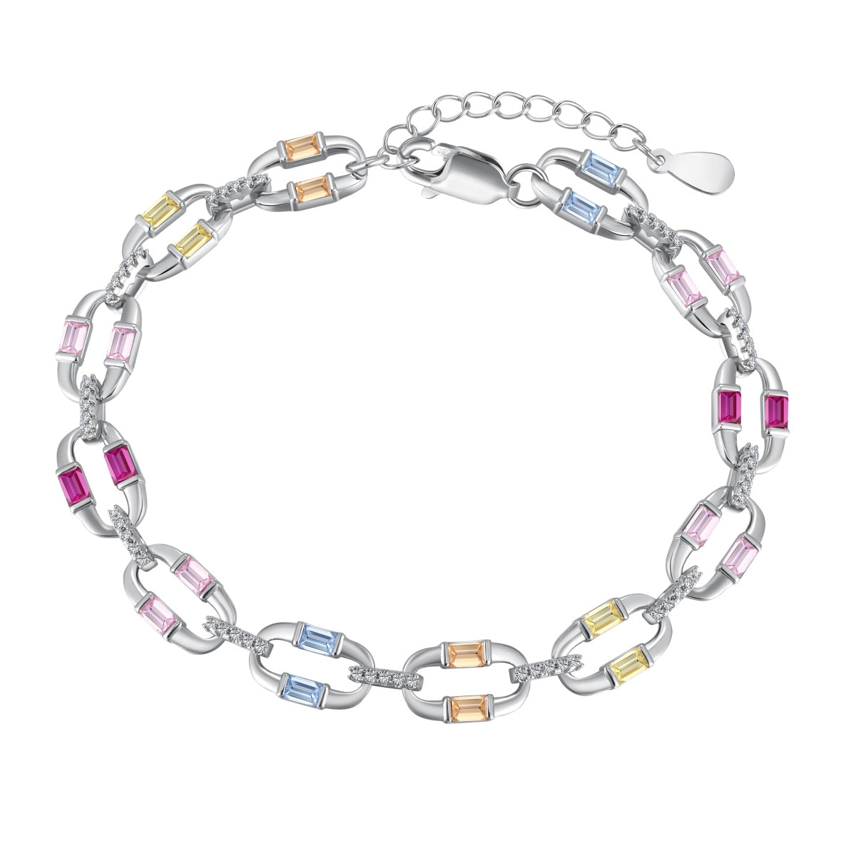 [Marin Jewelry]Dazzling Colorful Daily Bracelet