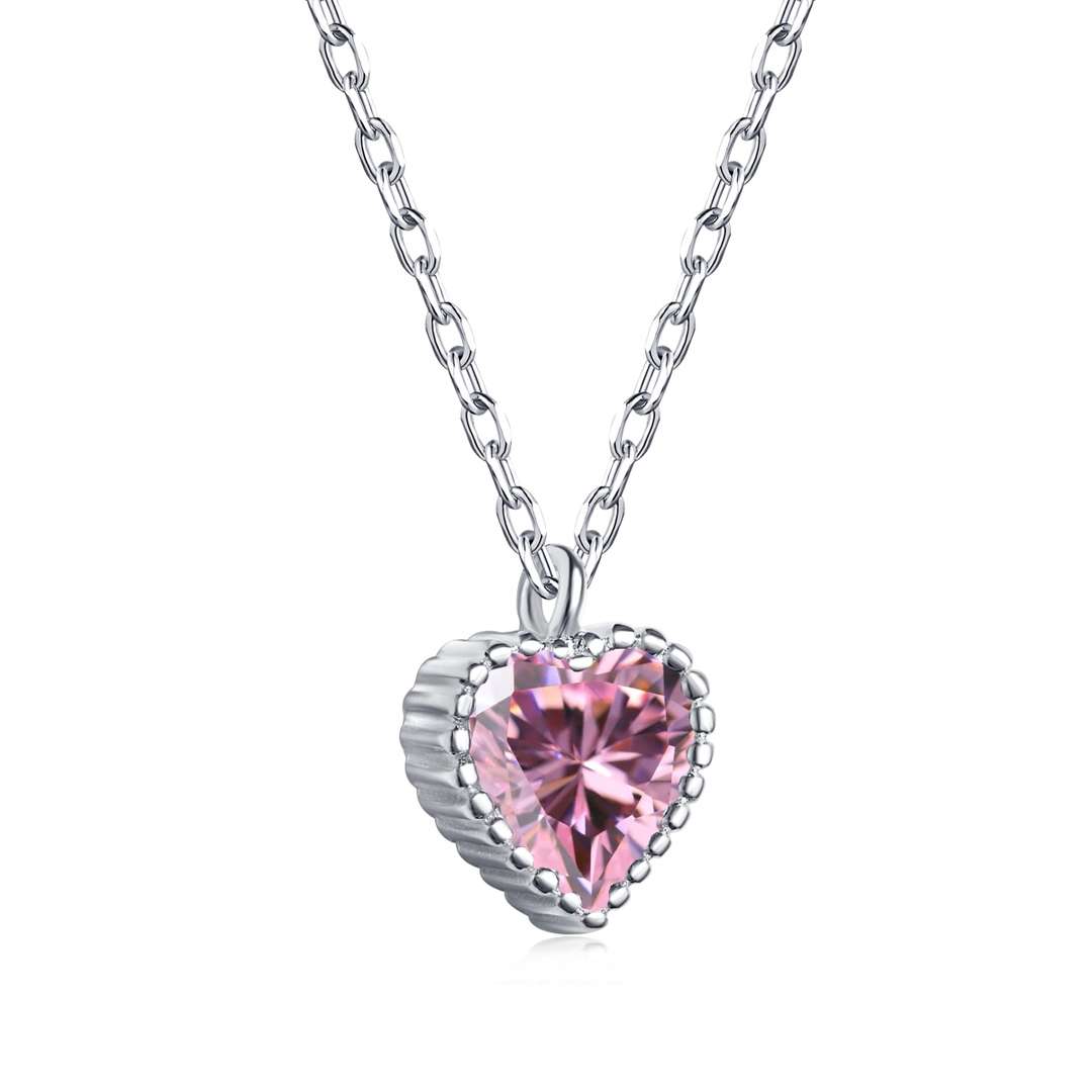 [Marin Jewelry]Ornate Heart Shape Necklace