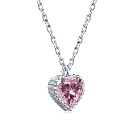 [Marin Jewelry]Ornate Heart Shape Necklace