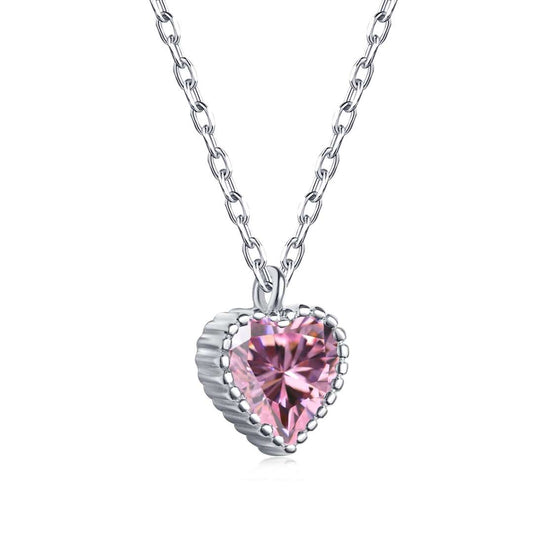 [Marin Jewelry]Ornate Heart Shape Necklace